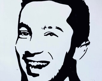 Tyler Joseph Stencil Print