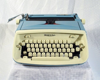 Script type! - Typewriter Vintage Royal Aristocrat Portable, Manual