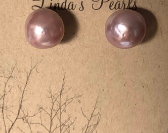 Edison Pearl Stud Earrings