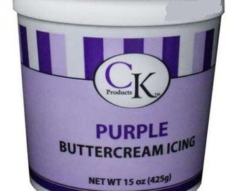 CK Products Purple Buttercream Icing 15oz