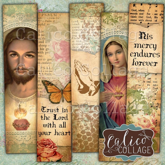 religious bookmarks bible verses faith printable digital