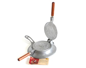 Nordicware Krumkake Iron Scandinavian Pizzelle Maker with stand