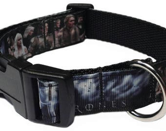 Game of Thrones Personalized Dog Collar