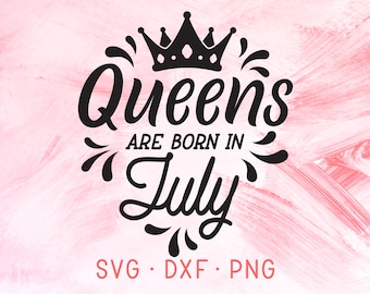 Download Queens born in july | Etsy