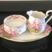 Royal Albert Blossom Time Mini Creamer Open Sugar Bowl Regal Tray Cream and Sugar Bowl with Tray
