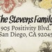 Return Address Stamp - Custom Address Stamp - Calligraphy Address Stamp - Self-inking Rubber Stamp - Wedding Stationery Stamper 4