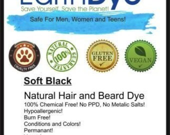 Natural Soft Black Henna Hair Dye