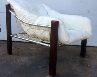 Jean Gillon Brazilian Rosewood Lounge Chair