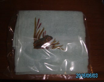 Hand Towel Machine Embroidered