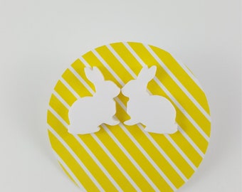 Large Bunny Earrings