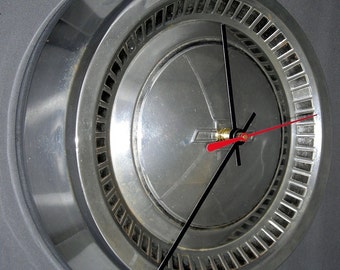 1964 Chevy Hubcap Clock - Chevrolet Impala 409 SS, Bel Air, Biscayne