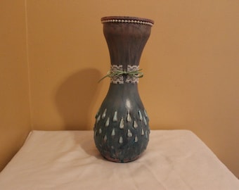 Handcraft ombre bouquet vase