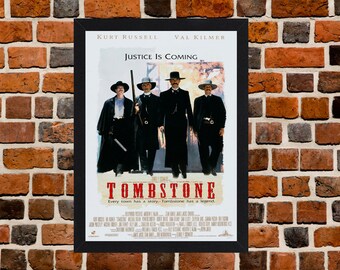 tombstone kurt poster movie val kilmer russell magnet