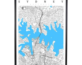 Sydney - Australia Map