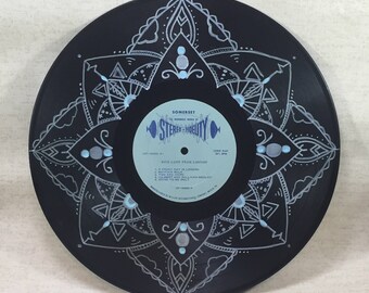 Mandala Record Hand painted
