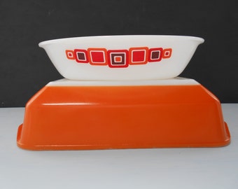 Vintage Agee Crown Pyrex "Moderne" 850ml Oval Pie Dish 1975 #10100