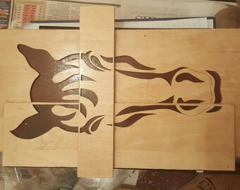 Modern wall decor: Horse Head