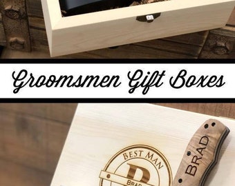 Personalized Flask Set, Groomsmen Gift, Groomsmen Flask, Gift for Groomsmen, Custom Flask, Monogram Flask, Hip Flask, Engraved Flask