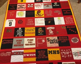 T-Shirt Quilts (Made to Order)