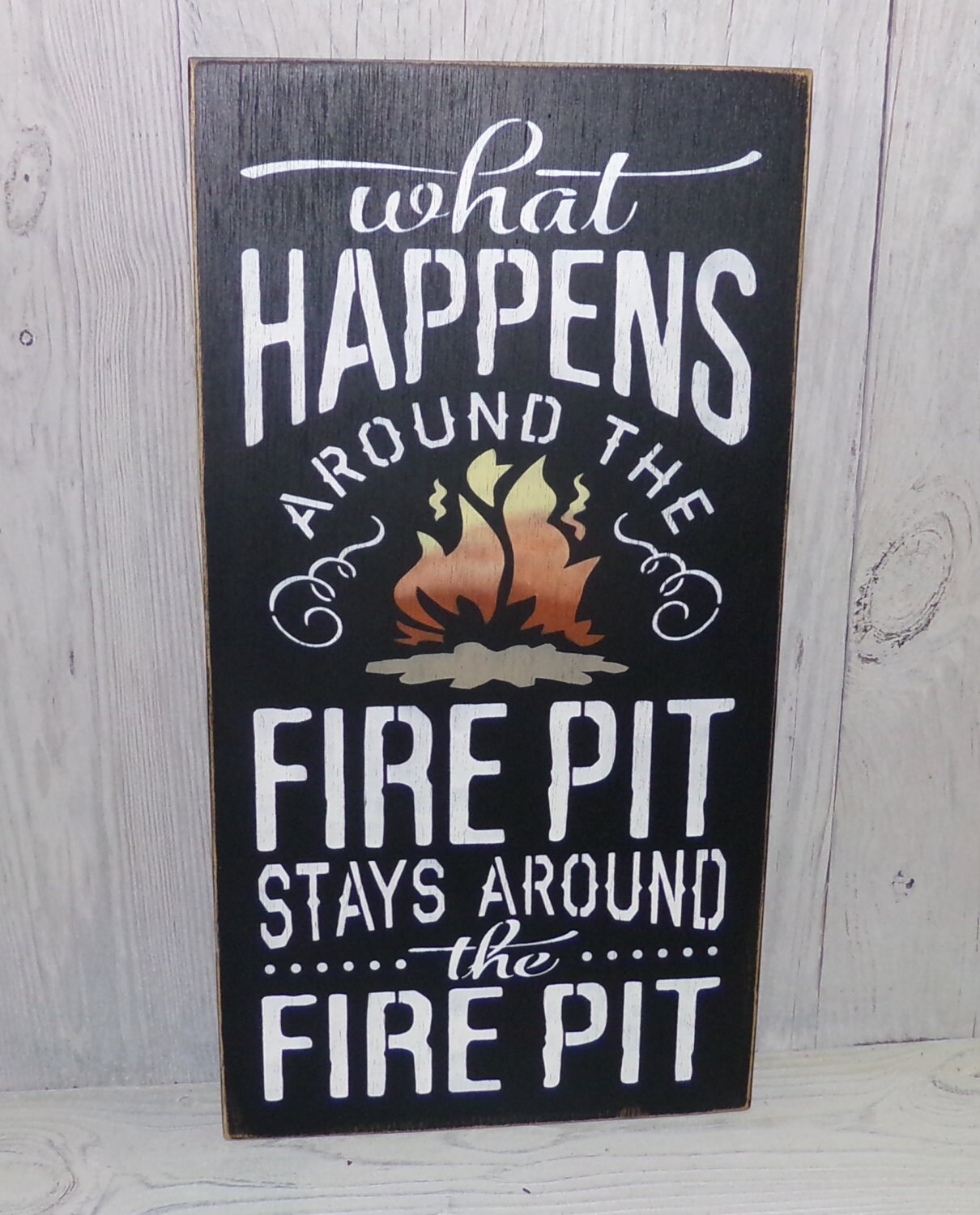 Fire Pit Sign What Happens Around The Fire Pit Stays Around 🔎zoom - Fire Pit Sign What Happens Around The Fire Pit Stays Around