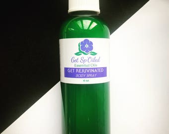 Get Rejuvenated Essential Oil Body Spray