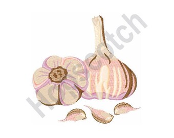 Garlic Bulb - Machine Embroidery Design