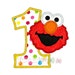 Elmo 1 Digital Machine Appliqué Embroidery Design