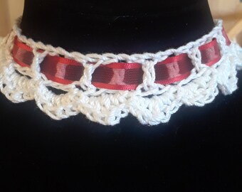 Crochet Choker Necklace