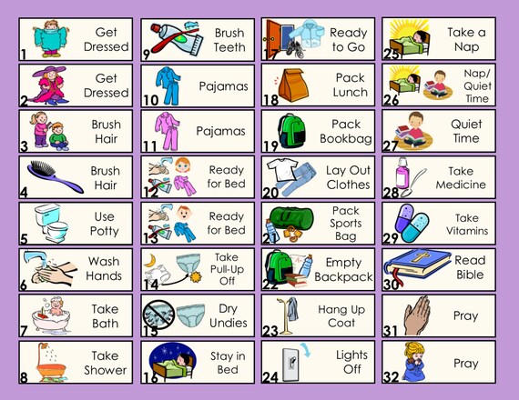 allowance chore chart template