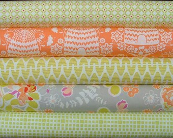 Sweet As Honey Fat Quarter Bundle of 5 by Bonnie Christine for Art Gallery Fabrics