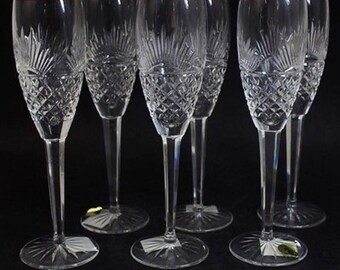 RARE - NEW Waterford Crystal “First Light” Flute