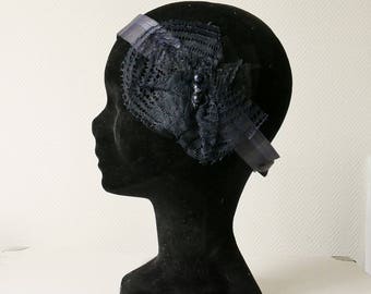 Silk, tulle and lace, retro-Bohemian-inspired headband