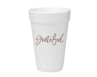 Grateful Party Cups. 16 oz Foam Cup.