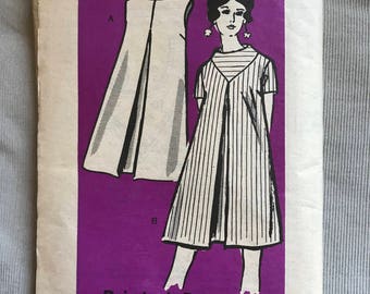Vintage mail order printed pattern #9272 Shift Dress - Size 10