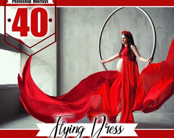 40 Flying fabric dress Photo Overlays, Photoshop Overlay, flowing cloth, flying silk satin, wedding, dress Overlay Extensions png file