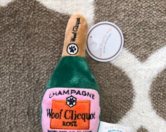 Rosé Dog Toy - Champagne Dog Toy - Humor Pet Toy - Rose Dog Toy - Rose All Day - Rosé bottle