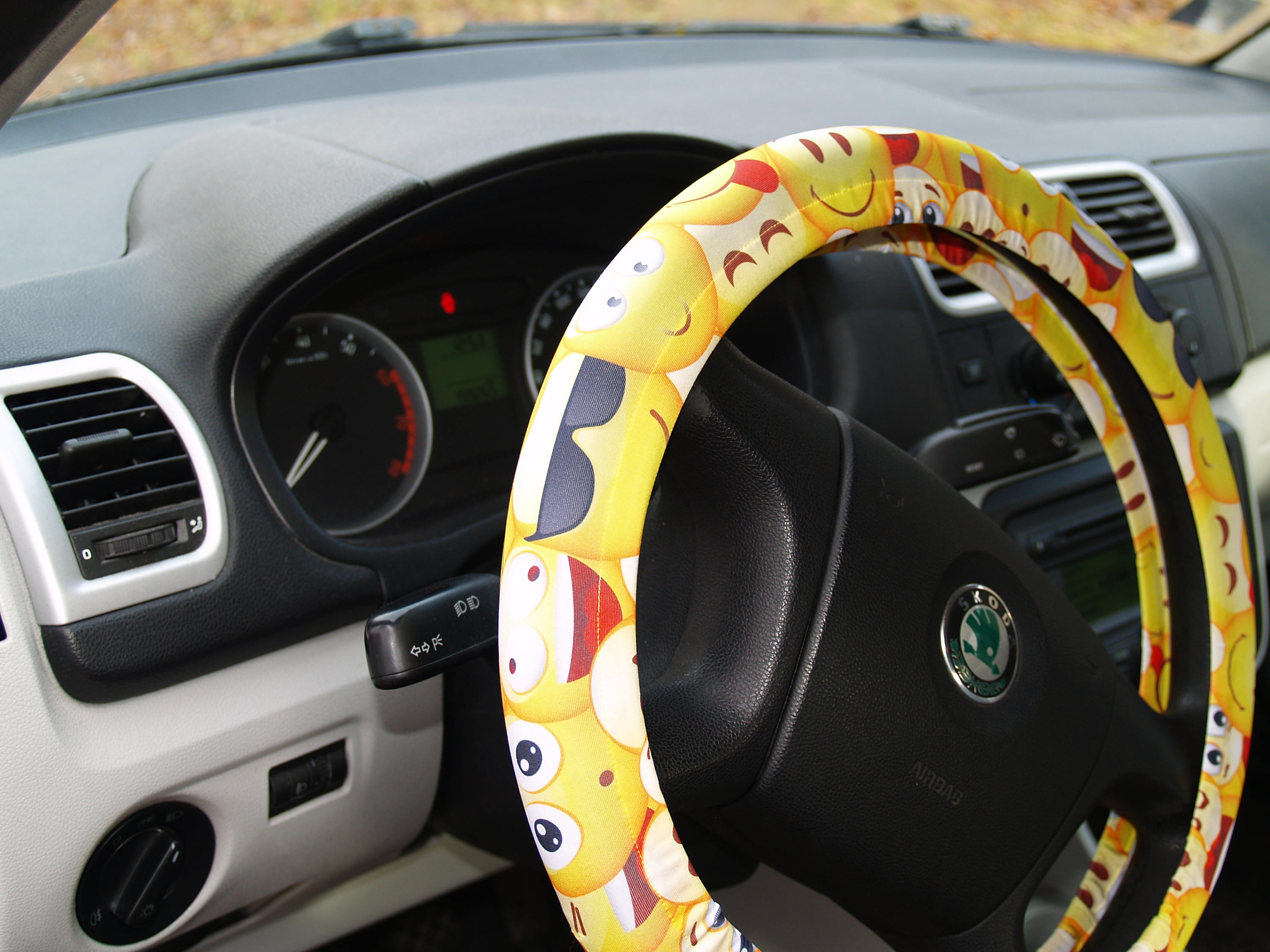 Emoji steering wheel cover Car accessories Steering wheel