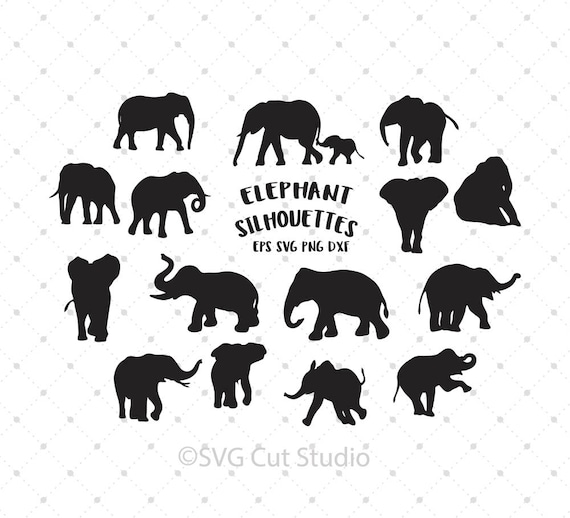 Download Elephant SVG Elephant Silhouette SVG Elephant cut files