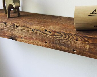 Reclaimed Shelf Barn Wood Rustic Floating Shelves Industrial Shelving Fireplace Mantel Wooden 3x5