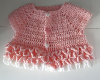 life jacket baby pink, handmade, (can create it in other sizes and/or colours)