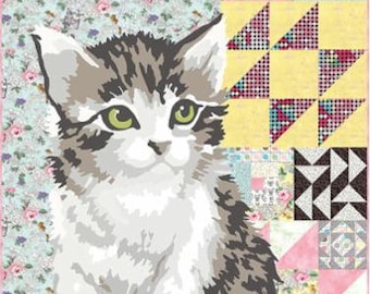 Meow or Never Quilt Kit by Erin Michael for Moda