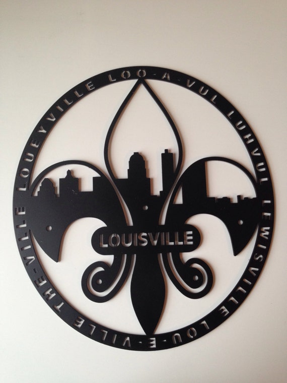 20 Fleur-De-Lis Louisville Skyline With Pronunciations