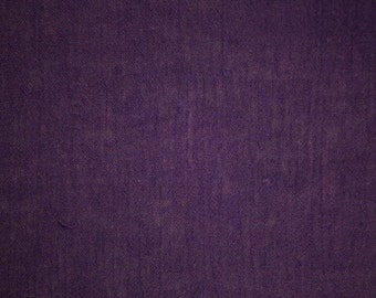 Deep Purple Cotton Gauze Fabric 52" Wide Per Yard