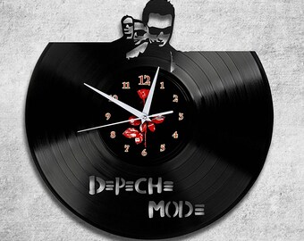 Depeche Mode Music Gift Vinyl Record Wall Clock