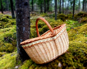 Basket Purse, Wicker Purse, Willow Purse, Small Basket Purse, Small Wicker Purse, Wicker Bag, Willow Bag, Basket Bag, Wicker Handbag, Willow