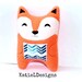 ITH Tooth Fairy Fox Stuffie DIGITAL DOWNLOAD Embroidery Machine Design Pattern Download 4x4 5x7 6x10 In The Hoop Tooth Fairy Pillow Fox