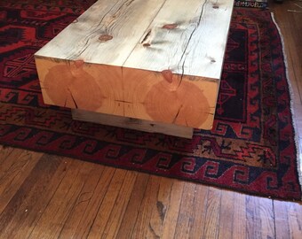 Beam coffee table