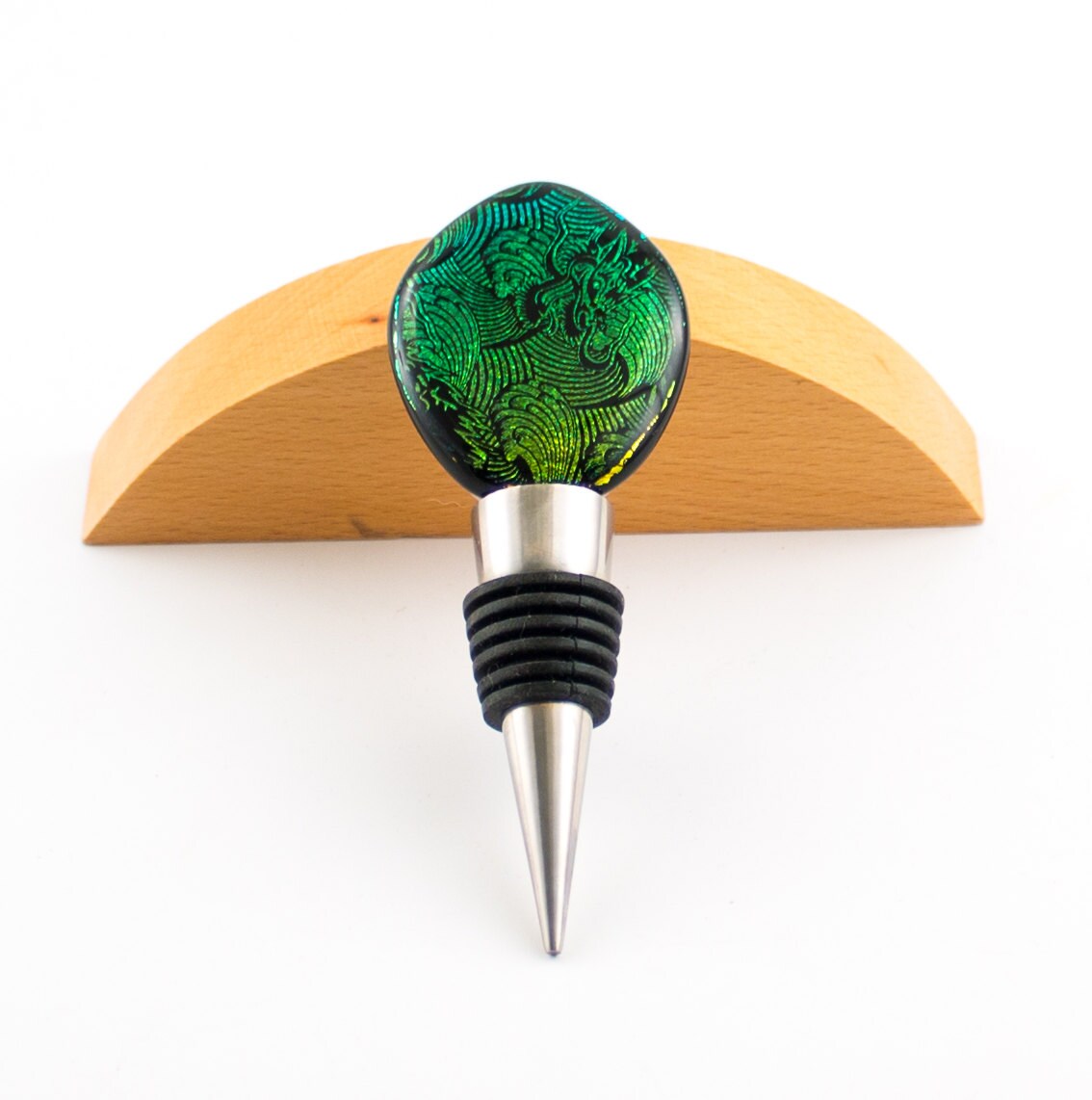 Unique Wine Cork Wine Stopper Optional Wood Stopper Display