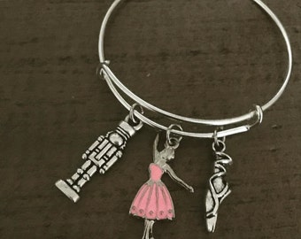 The Nutcracker Bracelet Ballet Bangle For Child Recital Gift