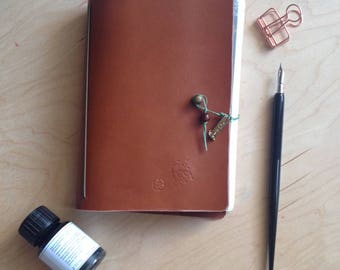 Unique leather Sketch Book A5